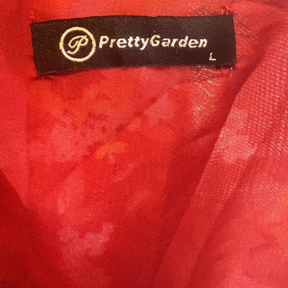 Chic Floral Long Sleeve Dress - Picture 3 of 7